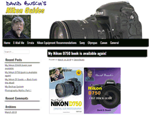 Tablet Screenshot of nikonguides.com